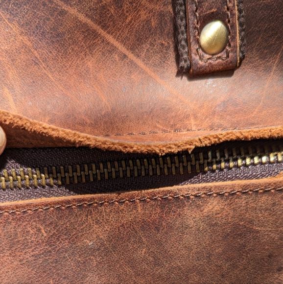 Leather Tote - Picture 6 of 14